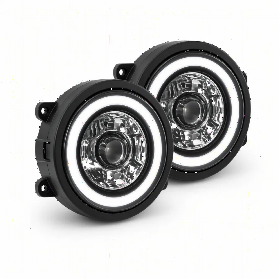 Wrangler JK LED Headlights with Halo